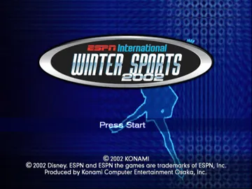 ESPN International Winter Sports 2002 screen shot title